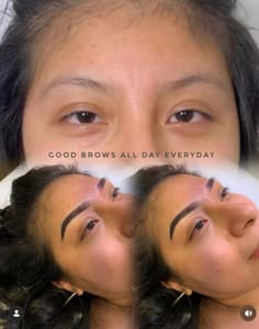 Eyebrow Tattoo result by Permanent makeup by Emma in Brooklyn, NY