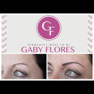 Eyebrow Tattoo result by Permanent Makeup By Gaby in Clovis, CA
