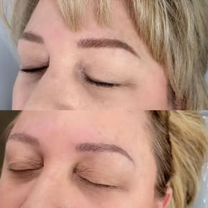 Eyebrow Tattoo result by Permanent Makeup by Jade Malone in Dickson, TN