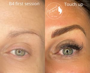 Eyebrow Tattoo result by Permanent Makeup by Jenn, LLC in Ashland, KY