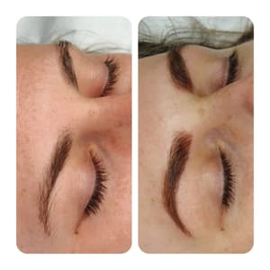 Eyebrow Tattoo result by Permanent makeup by Jessica Arthur in Bloomington, IN