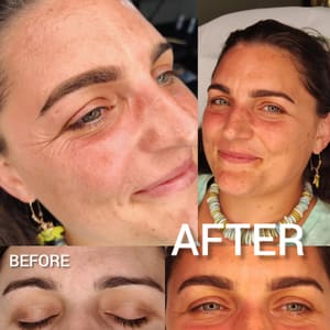 Eyebrow Tattoo result by Permanent makeup by Jessica Arthur in Bloomington, IN