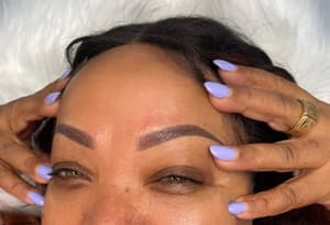 Eyebrow Tattoo result by Permanent Makeup By Kacey in Henderson, NV