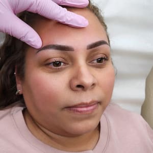 Eyebrow Tattoo result by Permanent Makeup by kassandra in Rialto, CA