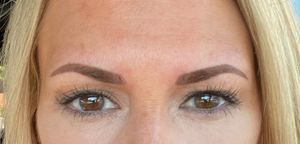 Eyebrow Tattoo result by Permanent Makeup by Laura Da Silva in Louisville, KY