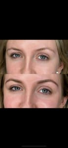 Eyebrow Tattoo result by Permanent Makeup by Lauren in Brighton, MI