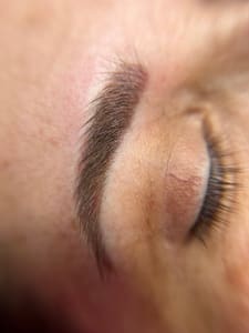 Eyebrow Tattoo result by Permanent Makeup by Lauren in Oklahoma City, OK