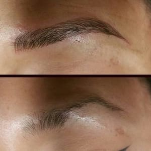 Eyebrow Tattoo result by Permanent Makeup By Lily in Hialeah, FL