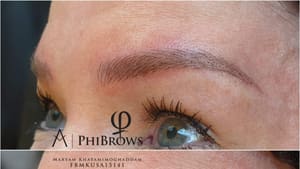 Eyebrow Tattoo result by Permanent makeup by Maryam in Folsom, CA