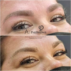 Eyebrow Tattoo result by Permanent makeup by Maryam in Folsom, CA