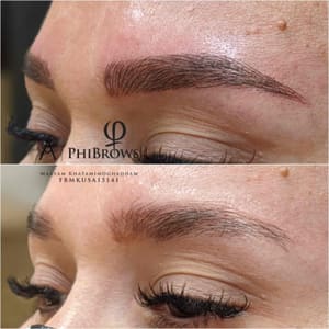 Eyebrow Tattoo result by Permanent makeup by Maryam in Folsom, CA