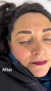 Eyebrow Tattoo result by Permanent Makeup By Marzila in Henderson, NV