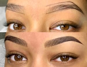 Eyebrow Tattoo result by Permanent Makeup by Naari in Henderson, NV