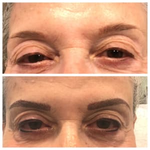 Eyebrow Tattoo result by Permanent Makeup By Pam Snyder in Snyder, TX