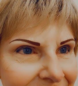 Eyebrow Tattoo result by Permanent Makeup by Pili-Microblading in Wesley Chapel, FL