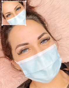Eyebrow Tattoo result by Permanent Makeup by Professionals in Tempe, AZ
