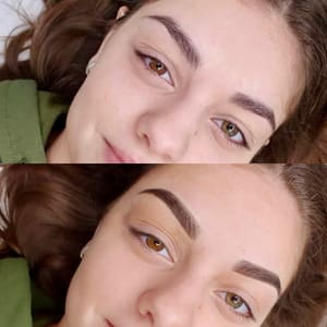 Eyebrow Tattoo result by Permanent Makeup by Professionals in Tempe, AZ