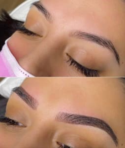 Eyebrow Tattoo result by Permanent Makeup by Rozita in Folsom, CA