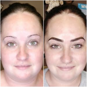 Eyebrow Tattoo result by Permanent Makeup by Shalonda in Oviedo, FL