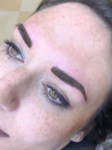 Eyebrow Tattoo result by Permanent Makeup by Shanan in Tulsa, OK