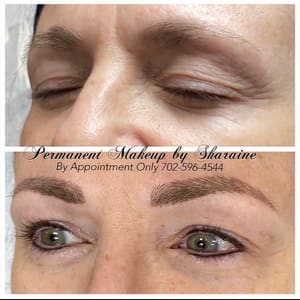 Eyebrow Tattoo result by Permanent Makeup by Sharaine in Henderson, NV