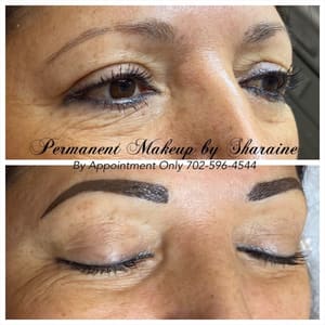Eyebrow Tattoo result by Permanent Makeup by Sharaine in Henderson, NV