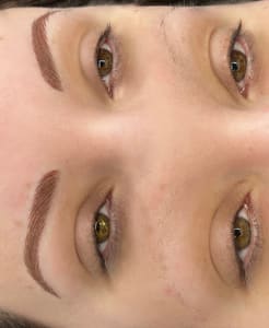 Eyebrow Tattoo result by Permanent makeup by Shasha in Raleigh, NC
