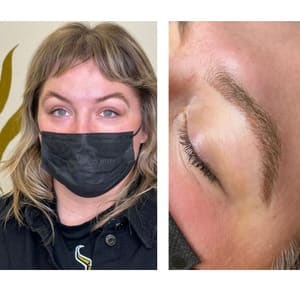 Eyebrow Tattoo result by Permanent Makeup by Summer in Sacramento, CA