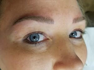 Eyebrow Tattoo result by Permanent Makeup By Terenna in Oklahoma City, OK