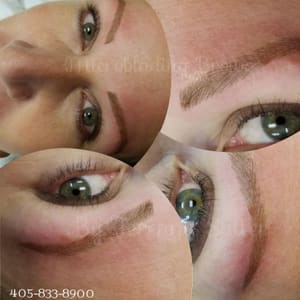 Eyebrow Tattoo result by Permanent Makeup By Terenna in Oklahoma City, OK