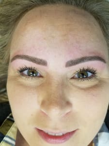 Eyebrow Tattoo result by Permanent Makeup By Terenna in Oklahoma City, OK