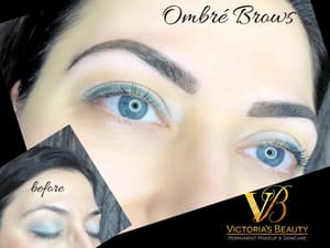 Eyebrow Tattoo result by Permanent Makeup by Victoria’S in Williamsville, NY