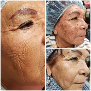 Eyebrow Tattoo result by Permanent Makeup Centecentro de maquillaje Permanente and skin care r in El Monte, CA
