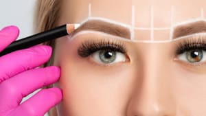 Eyebrow Tattoo result by Permanent Makeup Courses ON SPA Academy in Kenosha, WI
