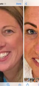 Eyebrow Tattoo result by Permanent Makeup Dunedin in Clearwater, FL