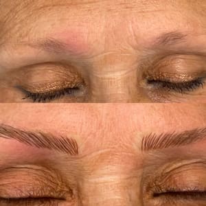 Eyebrow Tattoo result by Permanent Makeup Dunedin in Clearwater, FL