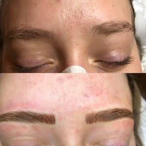 Eyebrow Tattoo result by Permanent Makeup Dunedin in Clearwater, FL