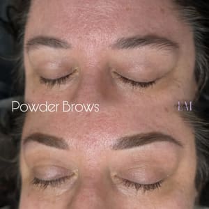 Eyebrow Tattoo result by Permanent Makeup Hamilton in Mays Landing, NJ