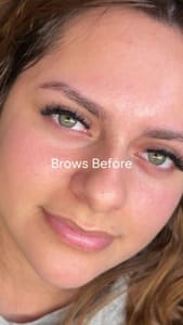 Eyebrow Tattoo result by Permanent Makeup in Fresno, CA