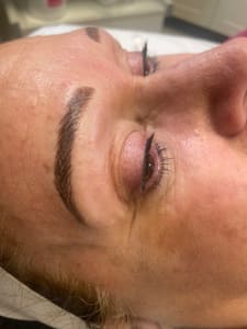 Eyebrow Tattoo result by Permanent Makeup in Green Valley, AZ