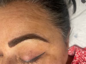 Eyebrow Tattoo result by Permanent Makeup in Green Valley, AZ