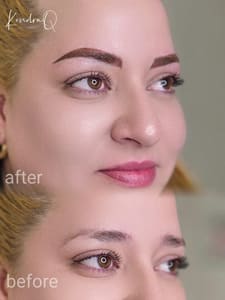 Eyebrow Tattoo result by Permanent Makeup KendraQ in Clive, IA