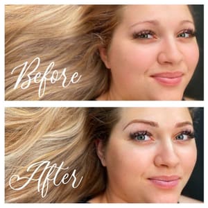 Eyebrow Tattoo result by Permanent Makeup Nashville in Franklin, TN