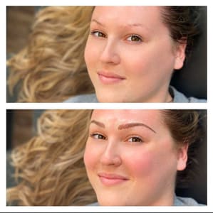 Eyebrow Tattoo result by Permanent Makeup Nashville in Franklin, TN