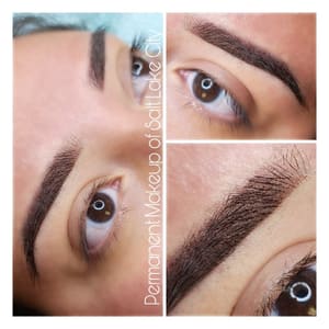 Eyebrow Tattoo result by Permanent Makeup of Salt Lake City in Murray, UT