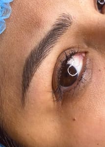 Eyebrow Tattoo result by Permanent Makeup & Skincare by Sandra Reyna in Springfield, VA