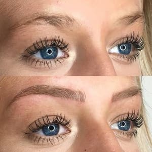 Eyebrow Tattoo result by Permanent Makeup Specialist in Charlotte, NC