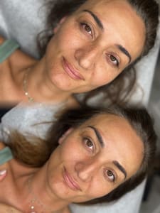 Eyebrow Tattoo result by Permanent Makeup Studio by Laura Valtere in Key West, FL