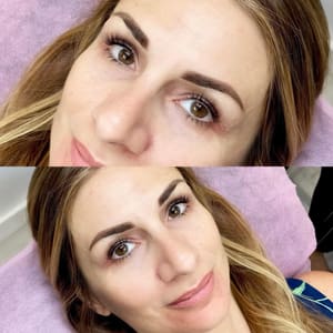 Eyebrow Tattoo result by Permanent Makeup Studio by Laura Valtere in Key West, FL