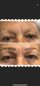 Eyebrow Tattoo result by Permanent Makeup Studio in Blue Jay, CA